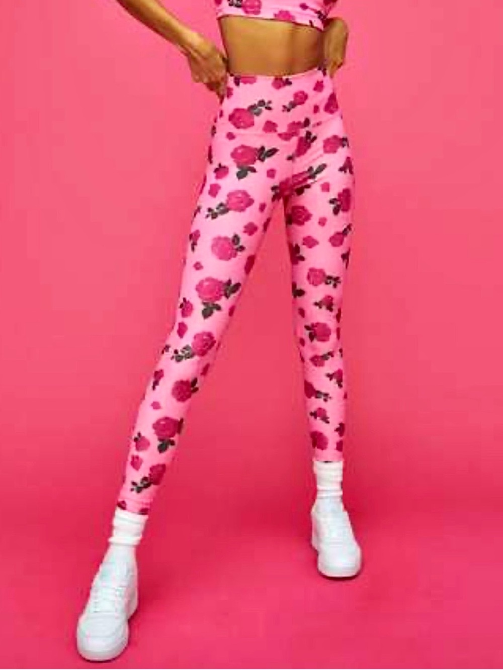 Beach Riot Ayla Leggings Pink Rose, XS
